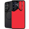 Red Galaxy S25 Kickstand Case
